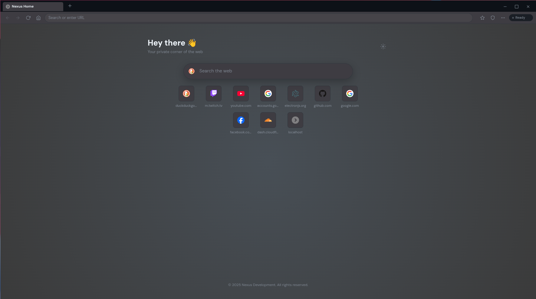 Nexus Browser preview 1